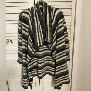 Long sweater cardigan